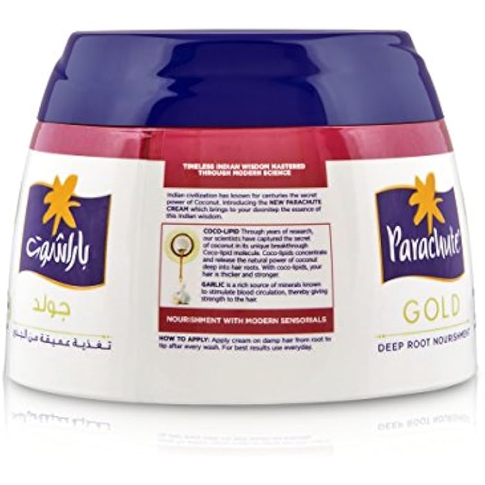 Parachute Gold Anti Hair Fall Coconut and Garlic Cream, 140 ml - Image 2